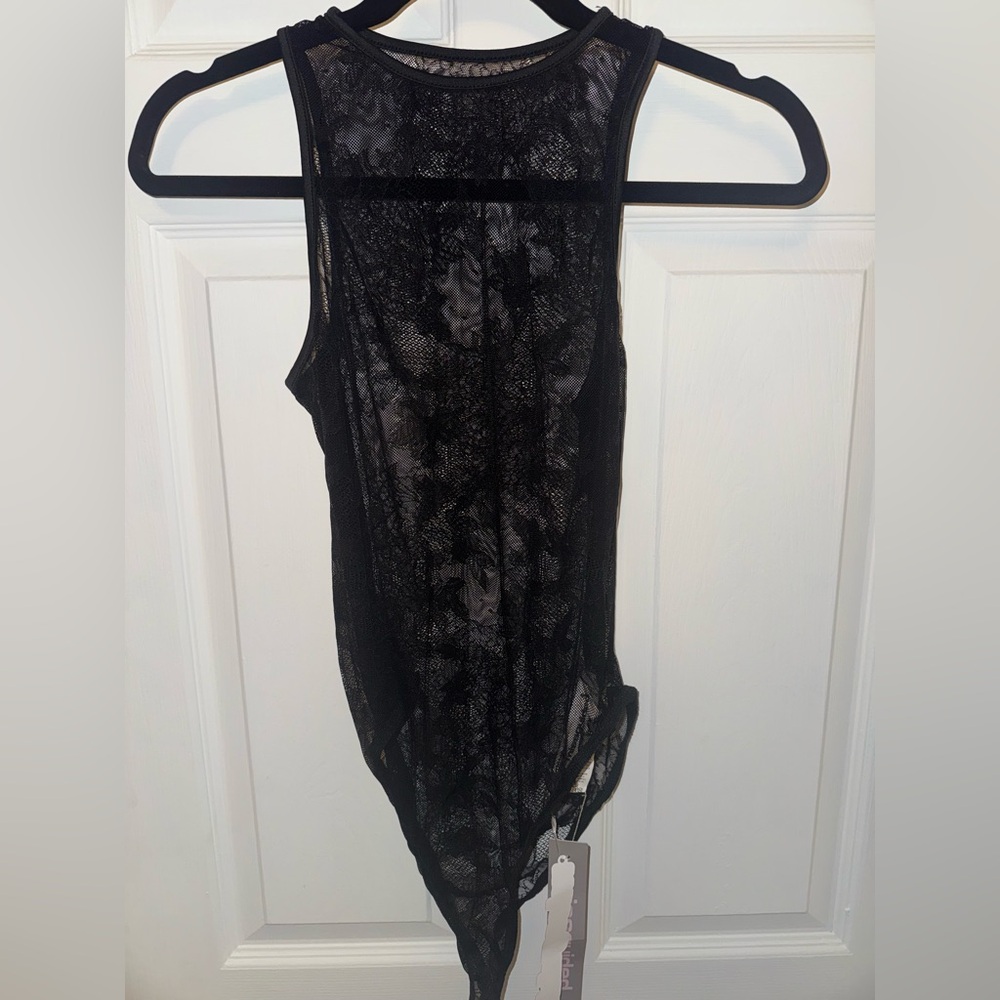 Misguided by SHEIN sheer lace bodysuit